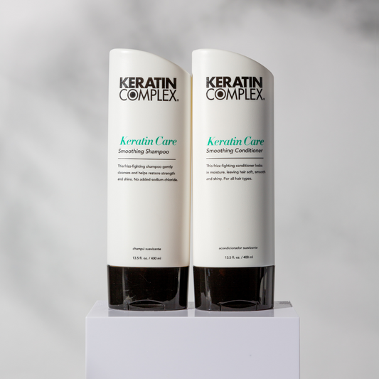 Keratin Care shampoo and conditioner