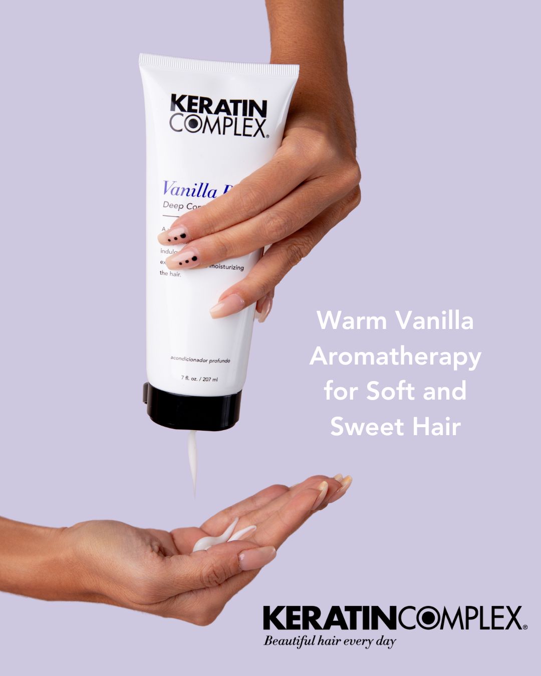 Vanilla Bean Deep Conditioner Keratin Complex