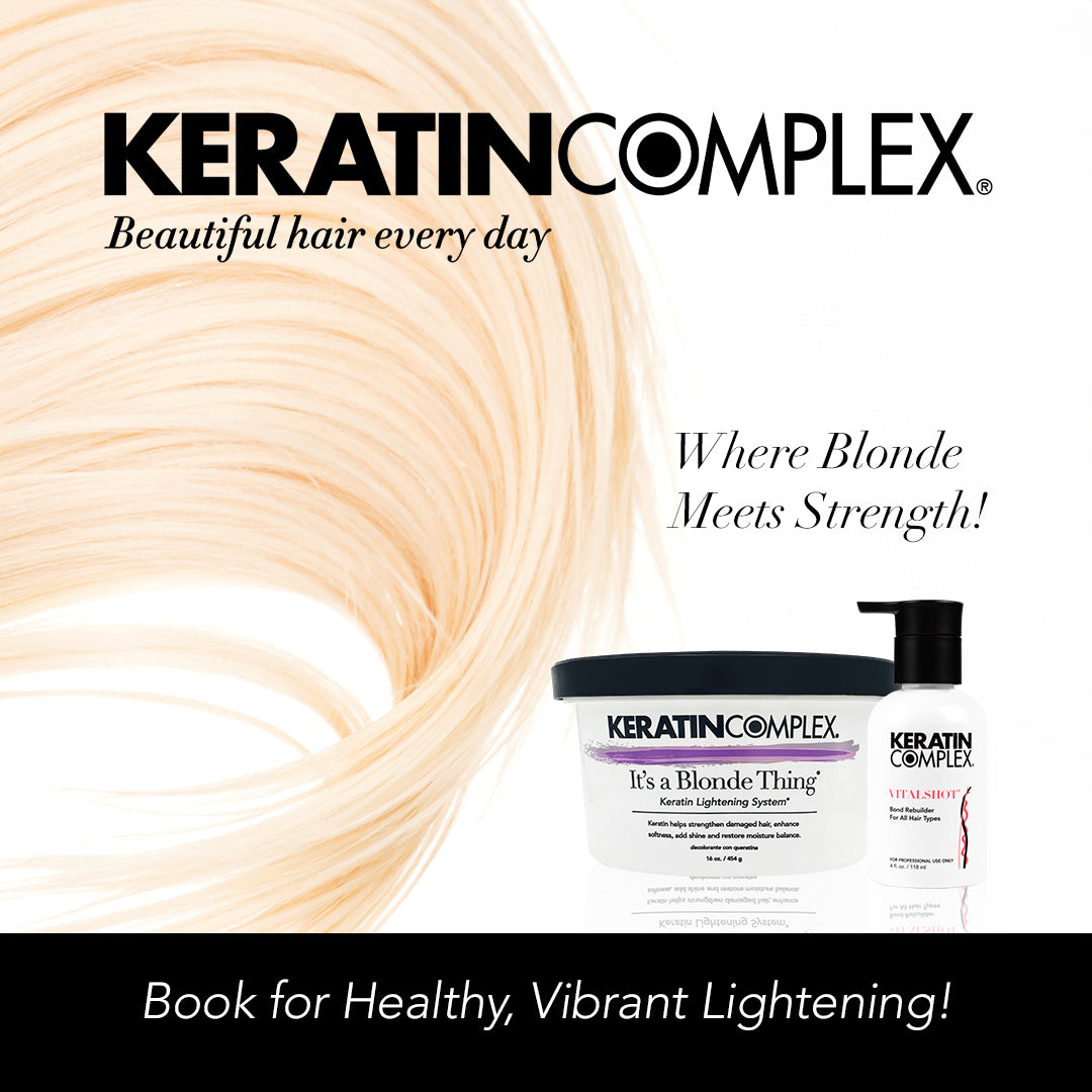 Keratin complex shop for blonde hair