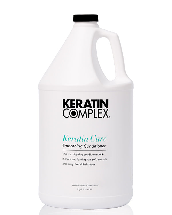 Keratin Care Smoothing conditioner Gallon on a white background