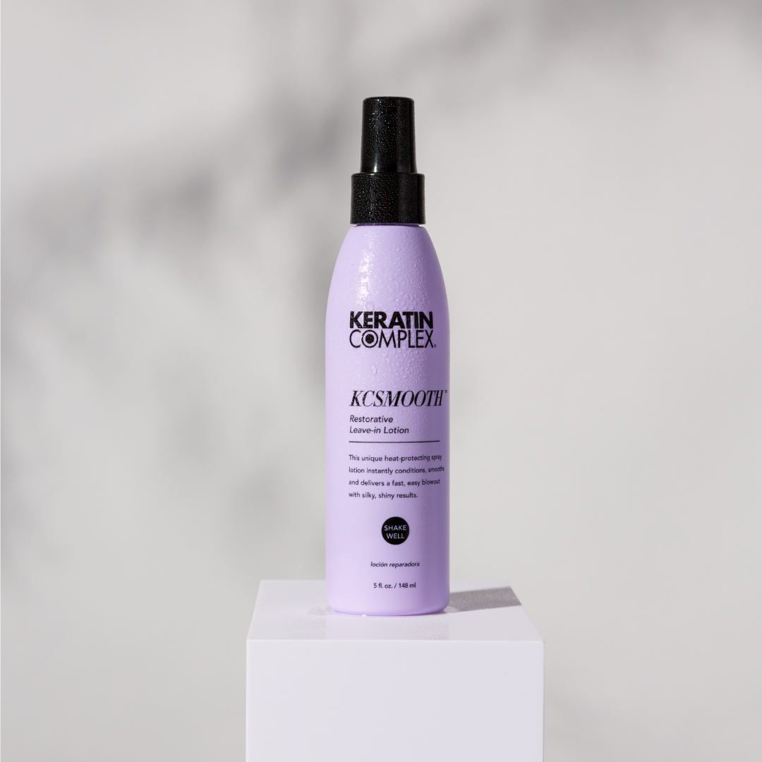 Unlock Stunning Summer Hair: Shield and Revitalize with Keratin Complex’s KCSMOOTH Restorative Leave-In Lotion