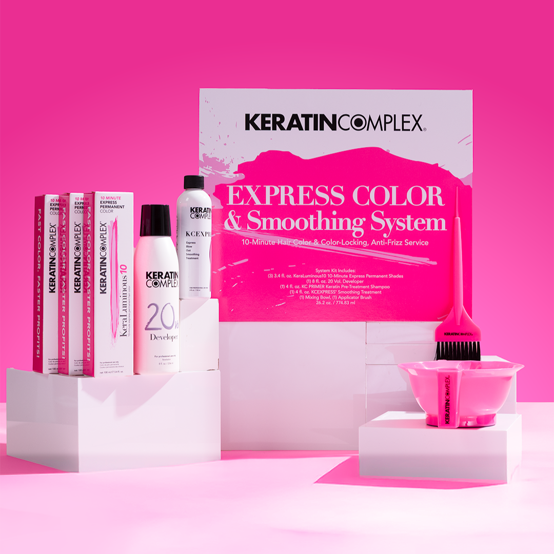 Keratin Complex Introduces Express Color & Smoothing System
