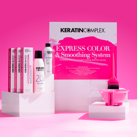 Keratin Complex Introduces Express Color & Smoothing System