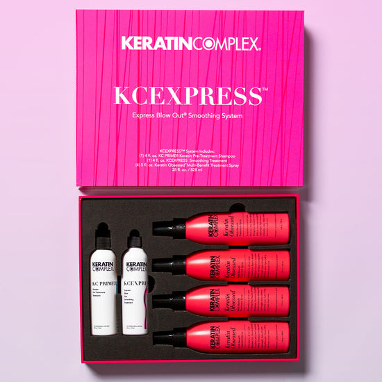 A product image of the KCEXPRESS™ Express Blow Out® Smoothing System by Keratin Complex.