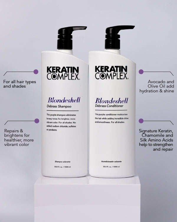 Blondeshell® Debrass Shampoo – Keratin Complex