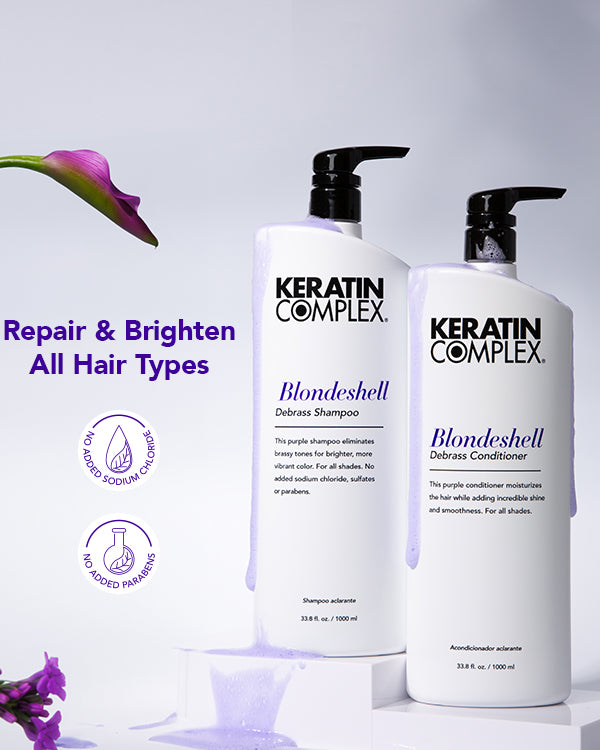 graphic|| Repair & brighten all hair types, No added sodium chloride, no added parabens 