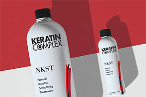 Two product bottles of NKST