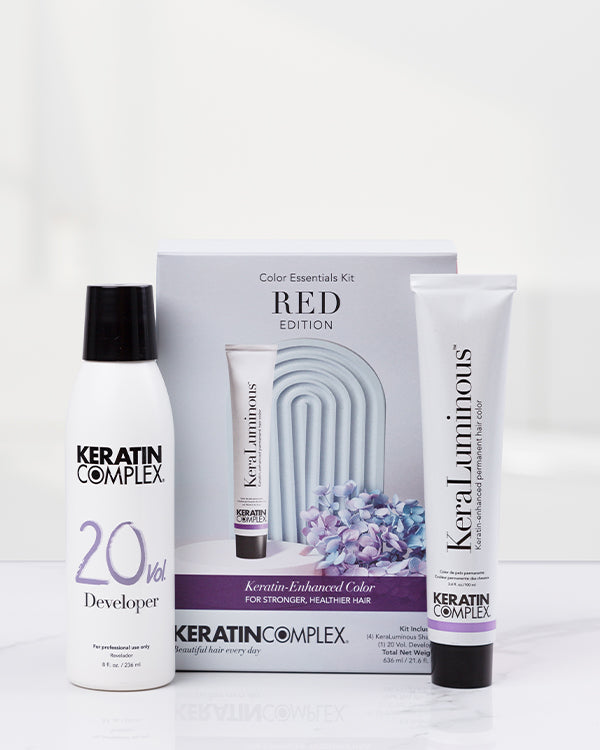 Color Essentials Kit Red Edition – Keratin Complex