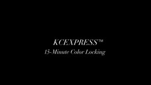 KCEXPRESS 15-minute color locking treatment video