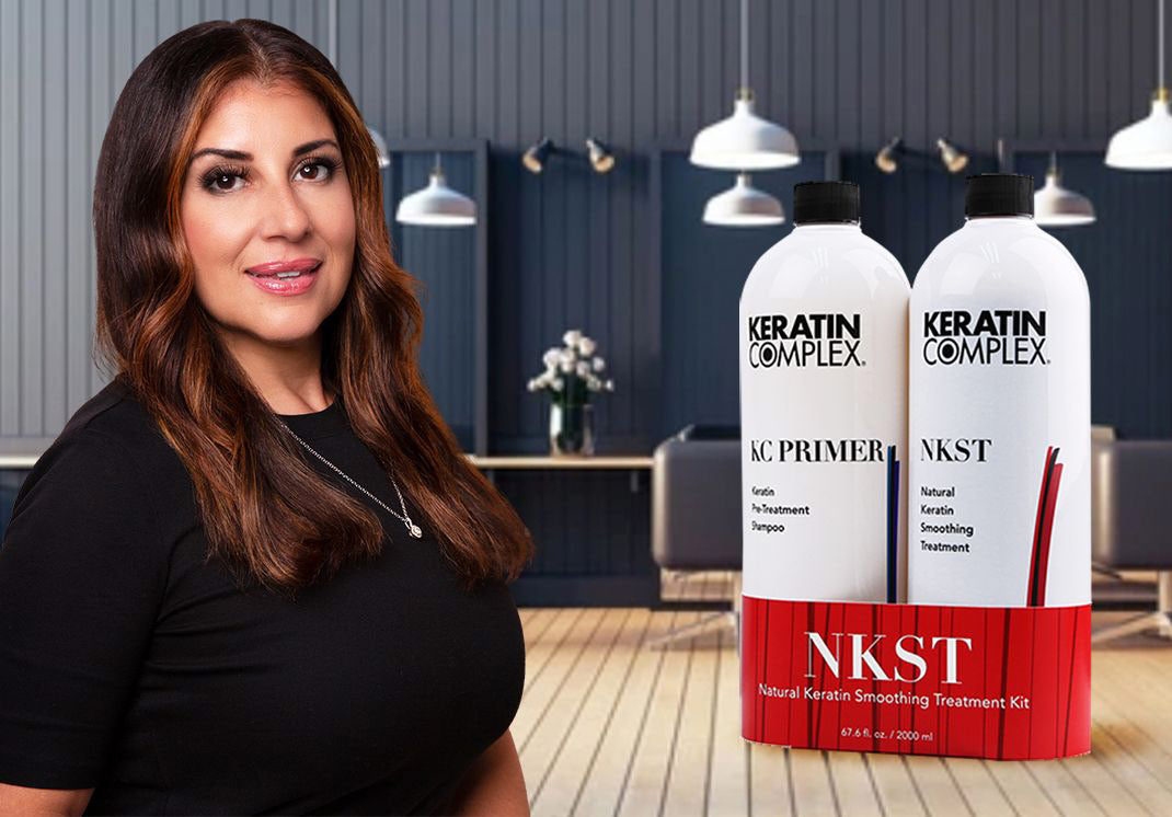 Keratin complex hotsell straightening treatment